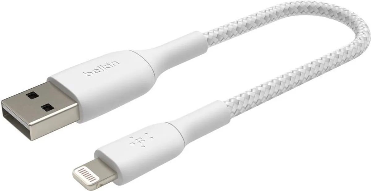 Belkin CAB002bt0MWH USB-C naar USB Kabel 0,15m - Wit