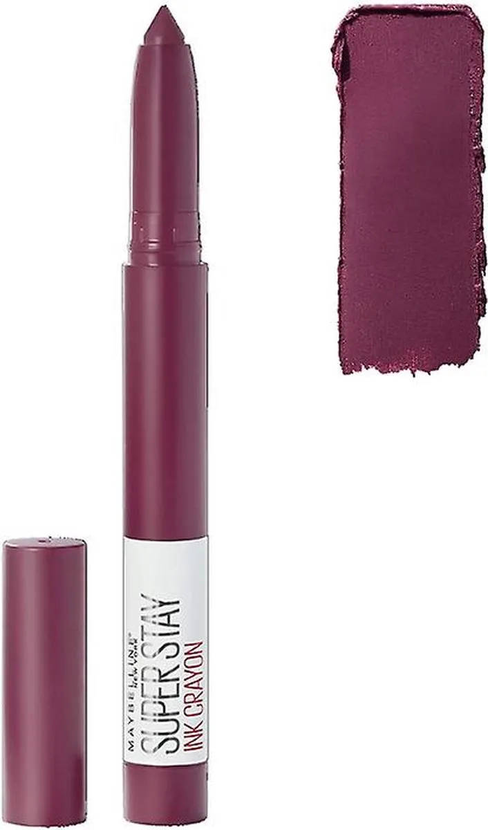 Maybelline SuperStay Ink Crayon Matte Lipstick Berry