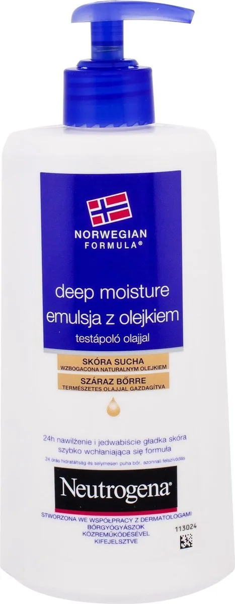 Neutrogena - Deep moisturizing body lotion with oil - 400ml