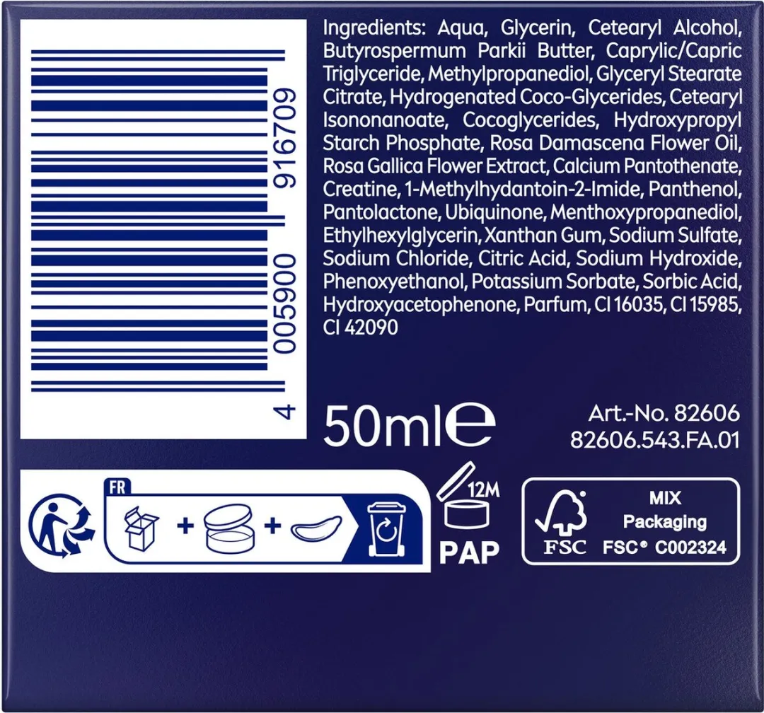 NIVEA Vital Stralende Nachtcrème Gezicht 50ml - afbeelding 6 van 6