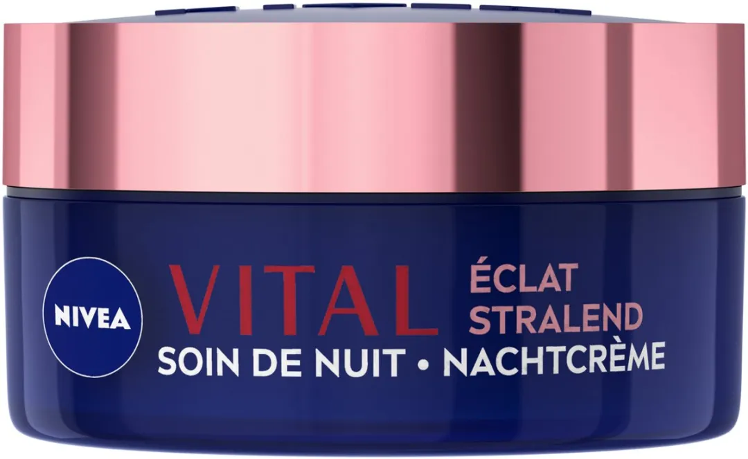 NIVEA Vital Stralende Nachtcrème Gezicht 50ml