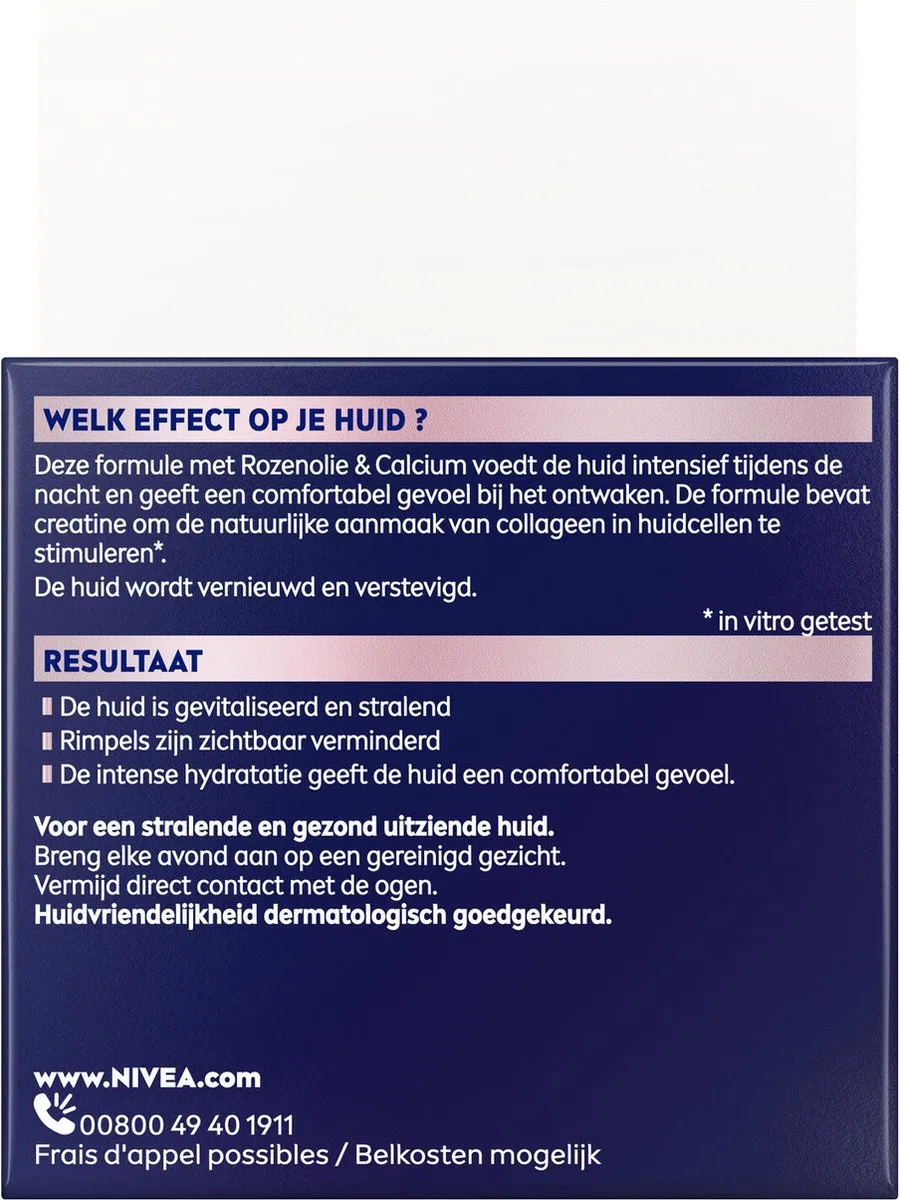 NIVEA Vital Stralende Nachtcrème Gezicht 50ml