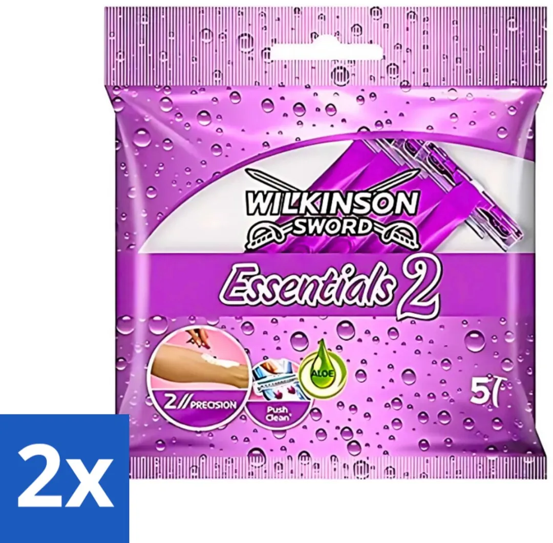 Wilkinson Essentials 2 Wegwerpscheermesjes Dames