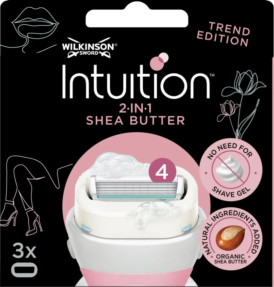 Wilkinson Sword Intuition Ultra Moisture Shea Butter Scheermesjes