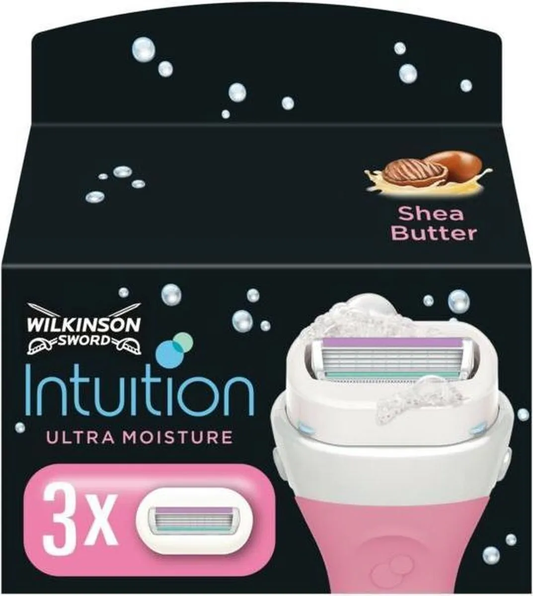 Wilkinson Sword Intuition Ultra Moisture Shea Butter Scheermesjes - 3 Stuks