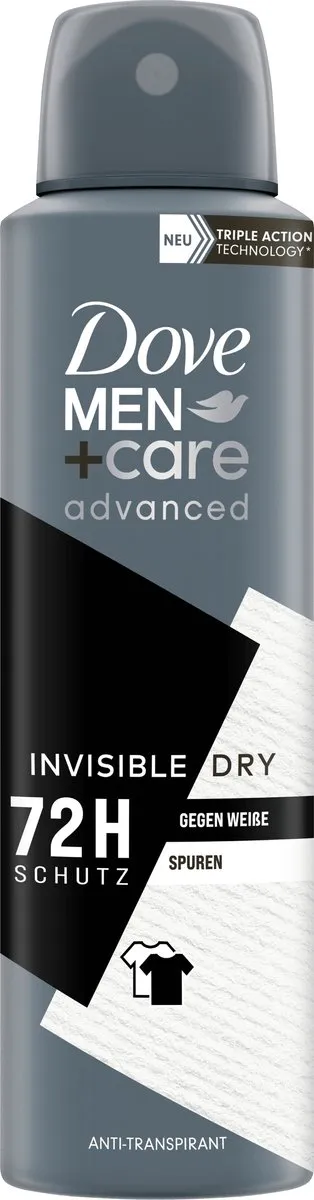 Dove Men+Care Antitranspirant Deospray Advanced Invisible Dry 150ml
