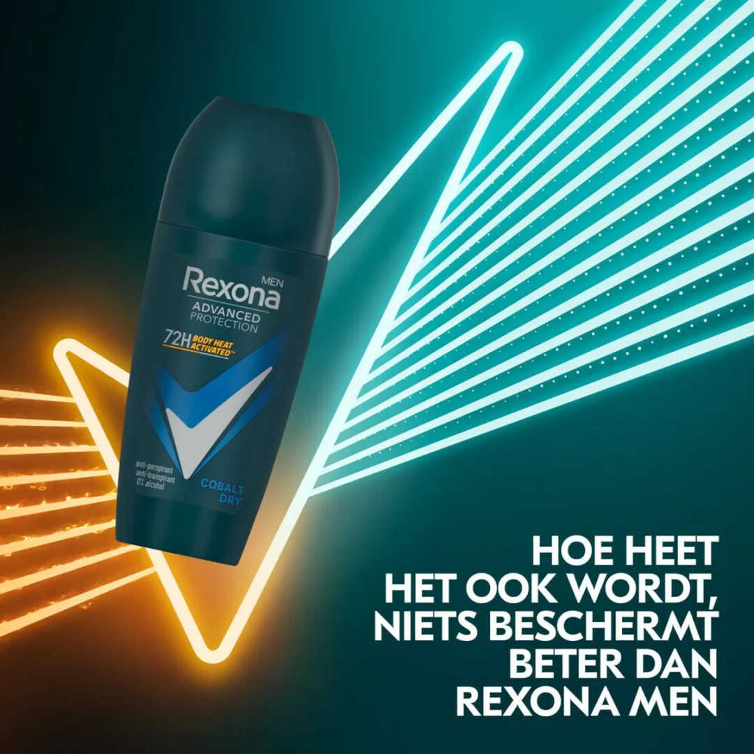 Rexona Men Deodorant Roller Advanced Protection Dry Cobalt - 50 ml