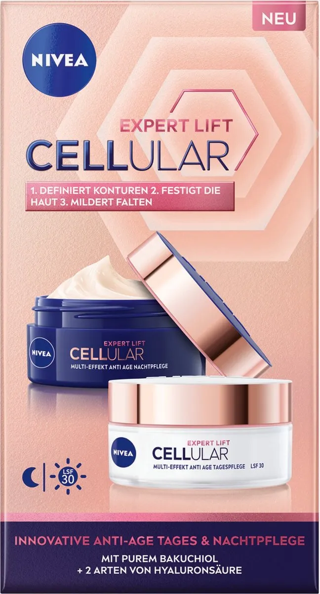 NIVEA Cellular Advanced Anti-Age Dag & Nachtcrème 2x100ml