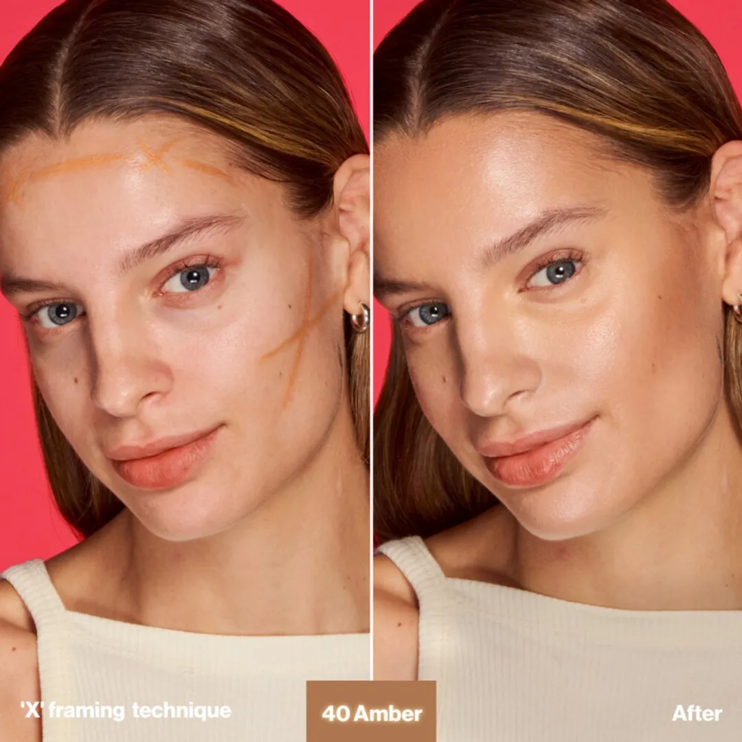 Max Factor Miracle Pure Glow Framer Bronzer & Highlighter 40 Amber