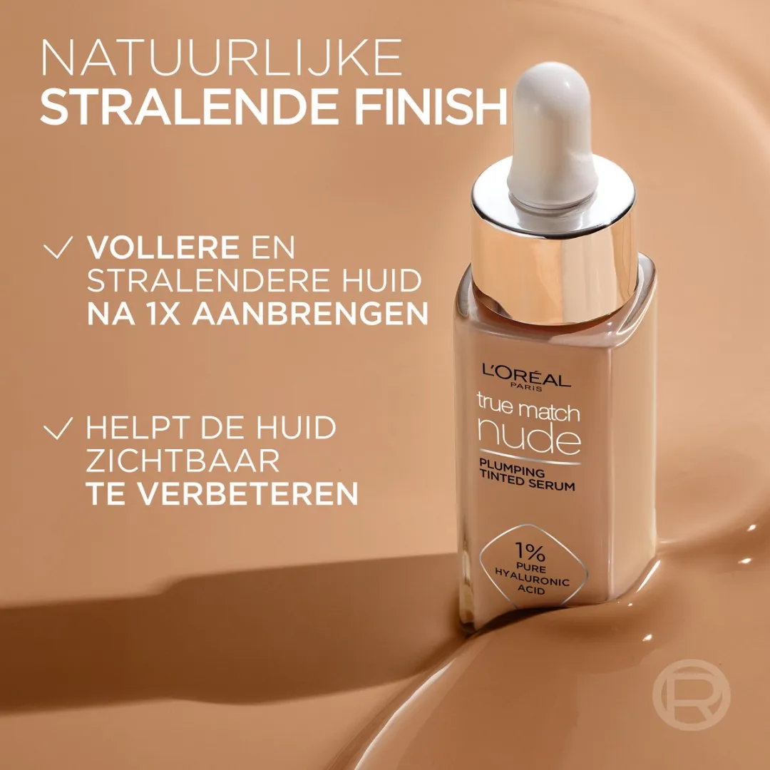 L'Oréal Paris True Match Nude Volume Foundation 30ml - 2-3 Light