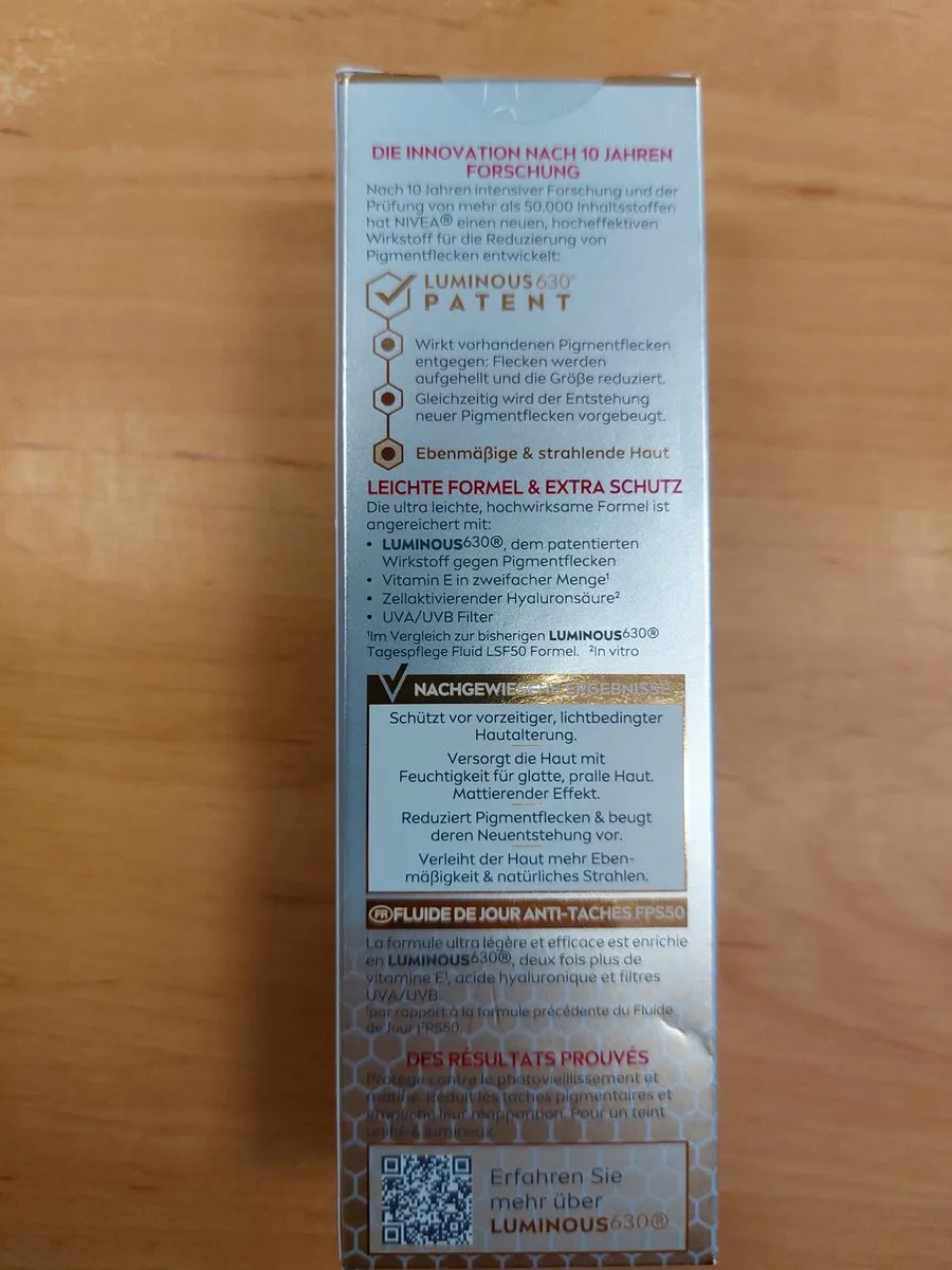 NIVEA Cellular Luminous Dagcrème SPF50 40ml