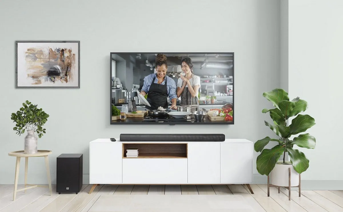 JBL SB550 2.1 Soundbar - Draadloze Subwoofer - HDMI ARC - Zwart