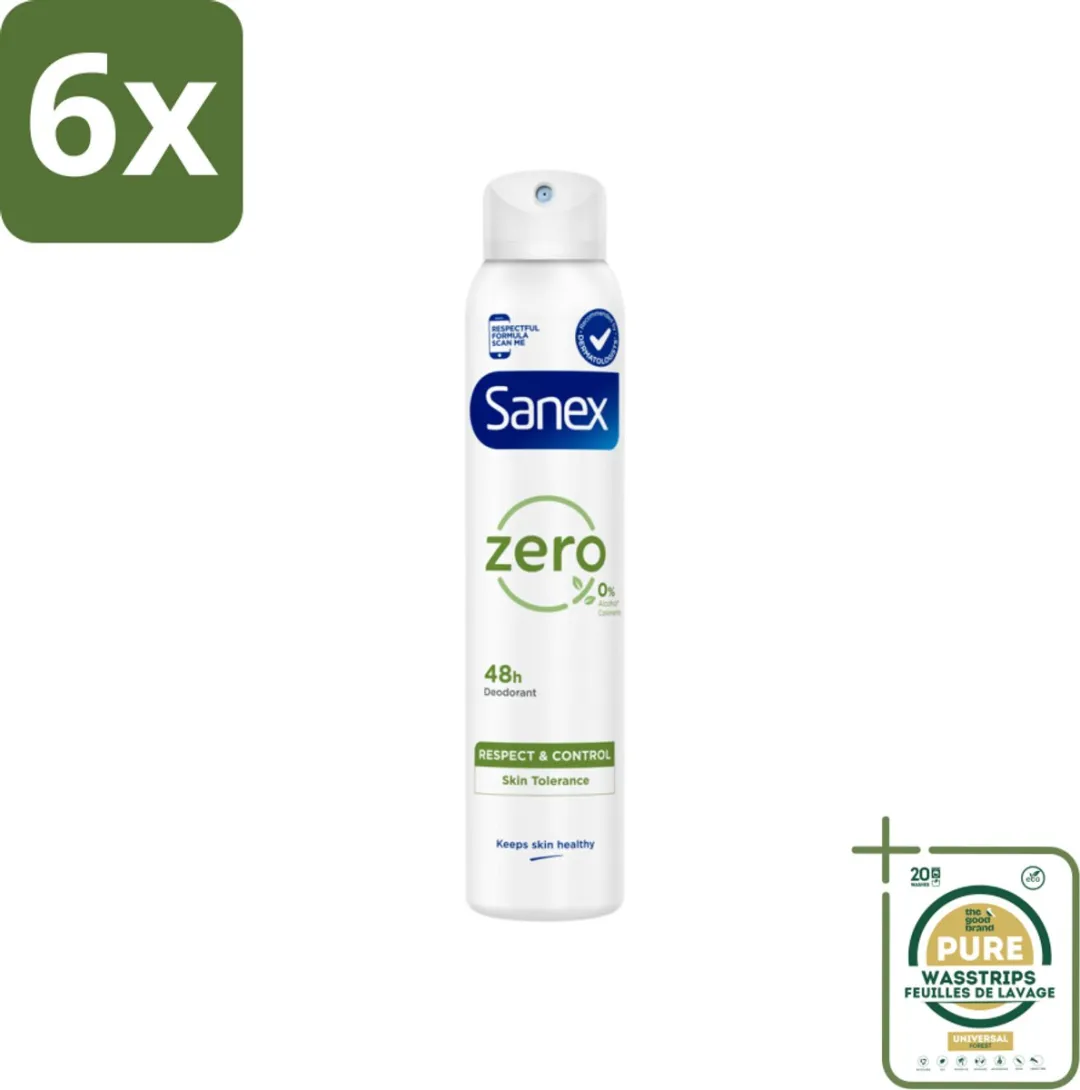Sanex Zero% Deodorant Spray 200ml
