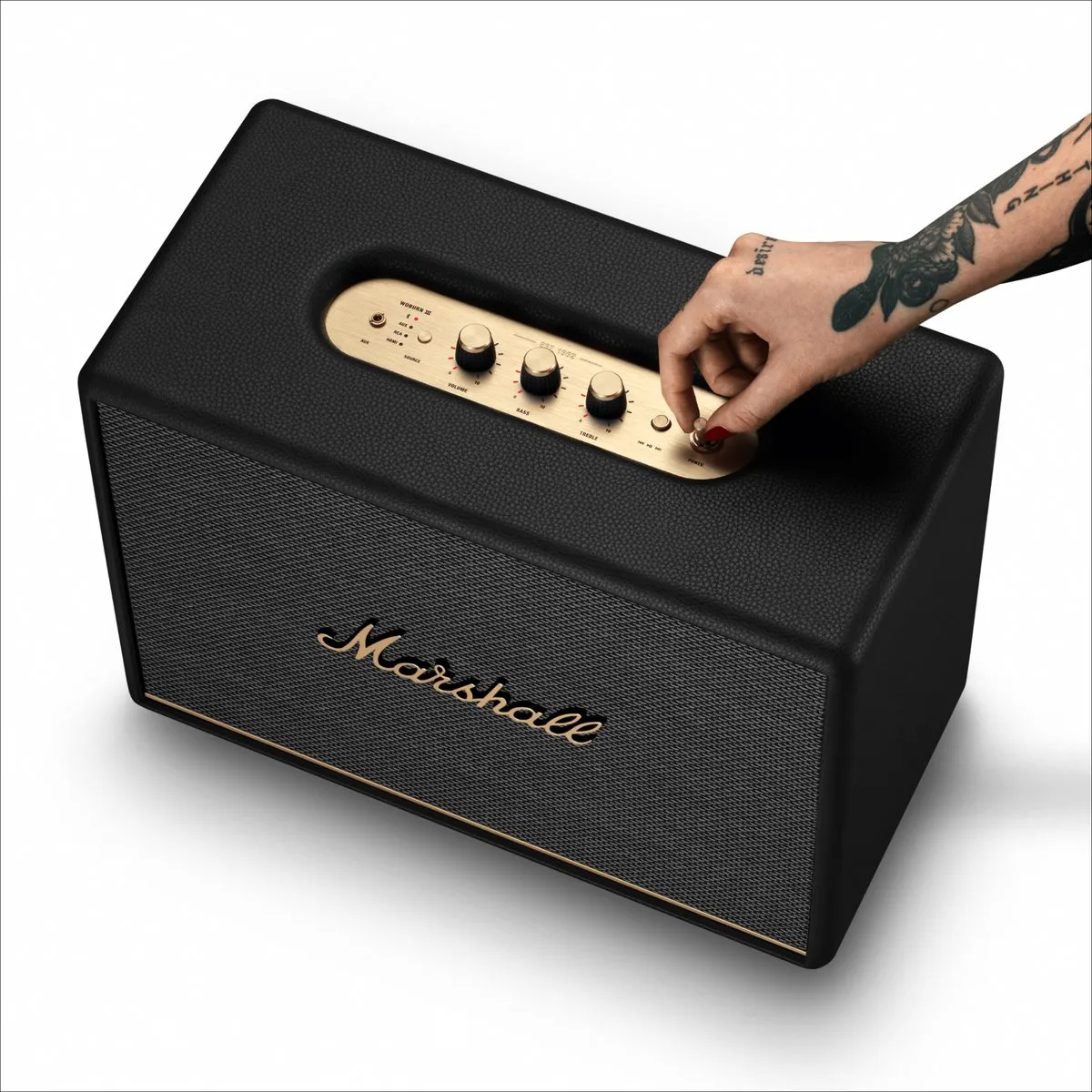 Marshall Woburn III Bluetooth Speaker - Zwart