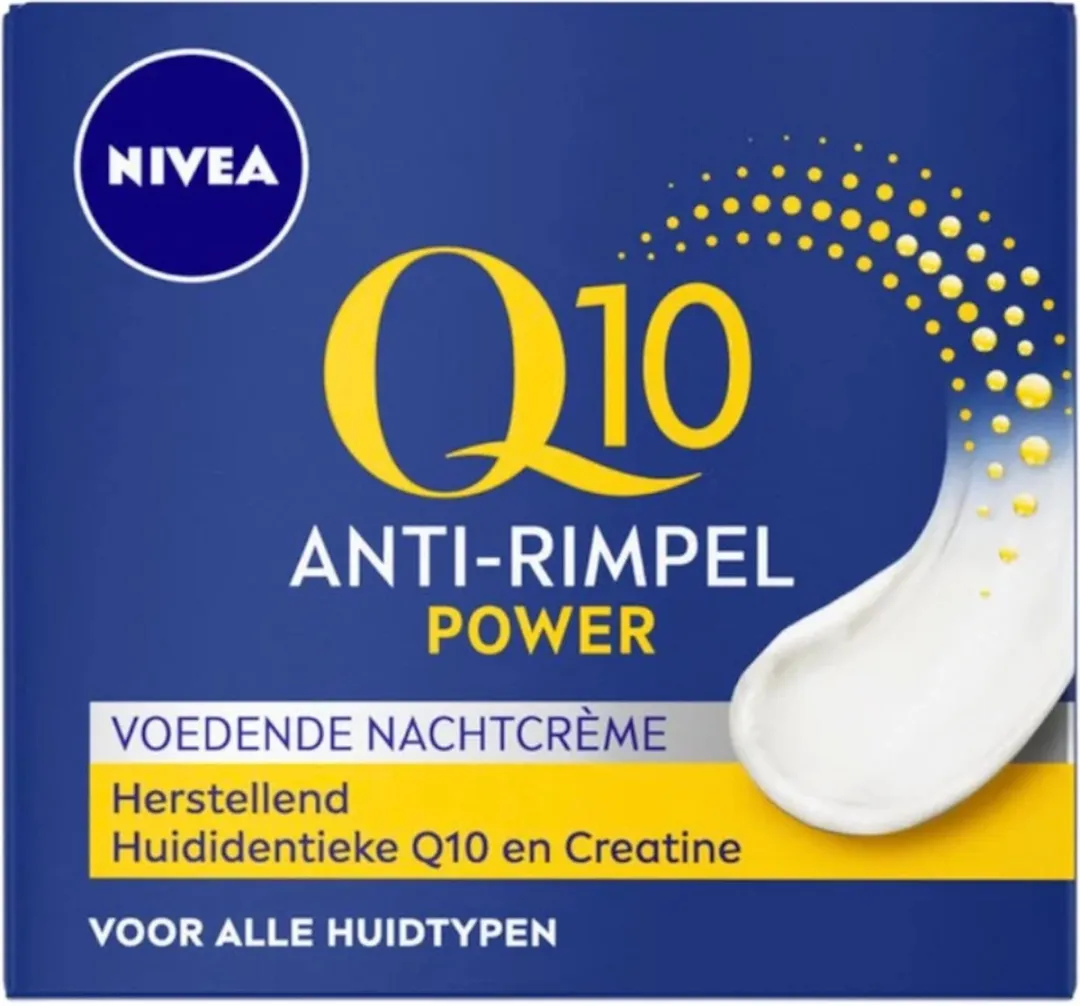 NIVEA Q10 Power Nachtcrème - 150ml (3x50ml) - afbeelding 6 van 6