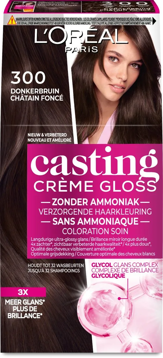 L'Oréal Paris Casting Crème Gloss 300 Donkerbruin
