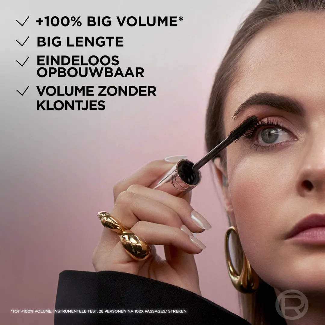 L'Oréal Paris Lash Paradise Mascara Zwart - 9.9ml