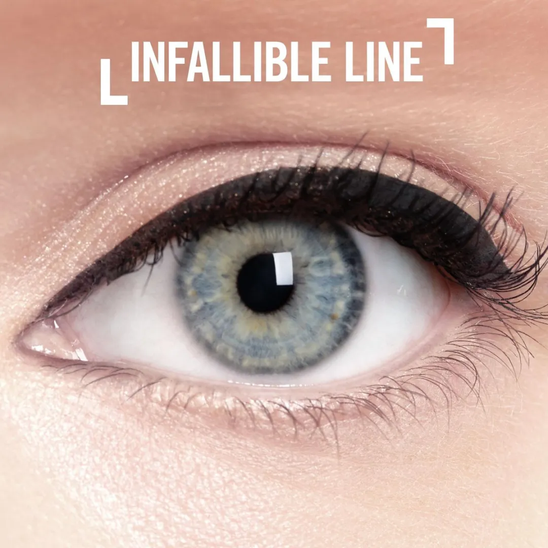 Rimmel London Exaggerate Eyeliner 01 Black - 7g