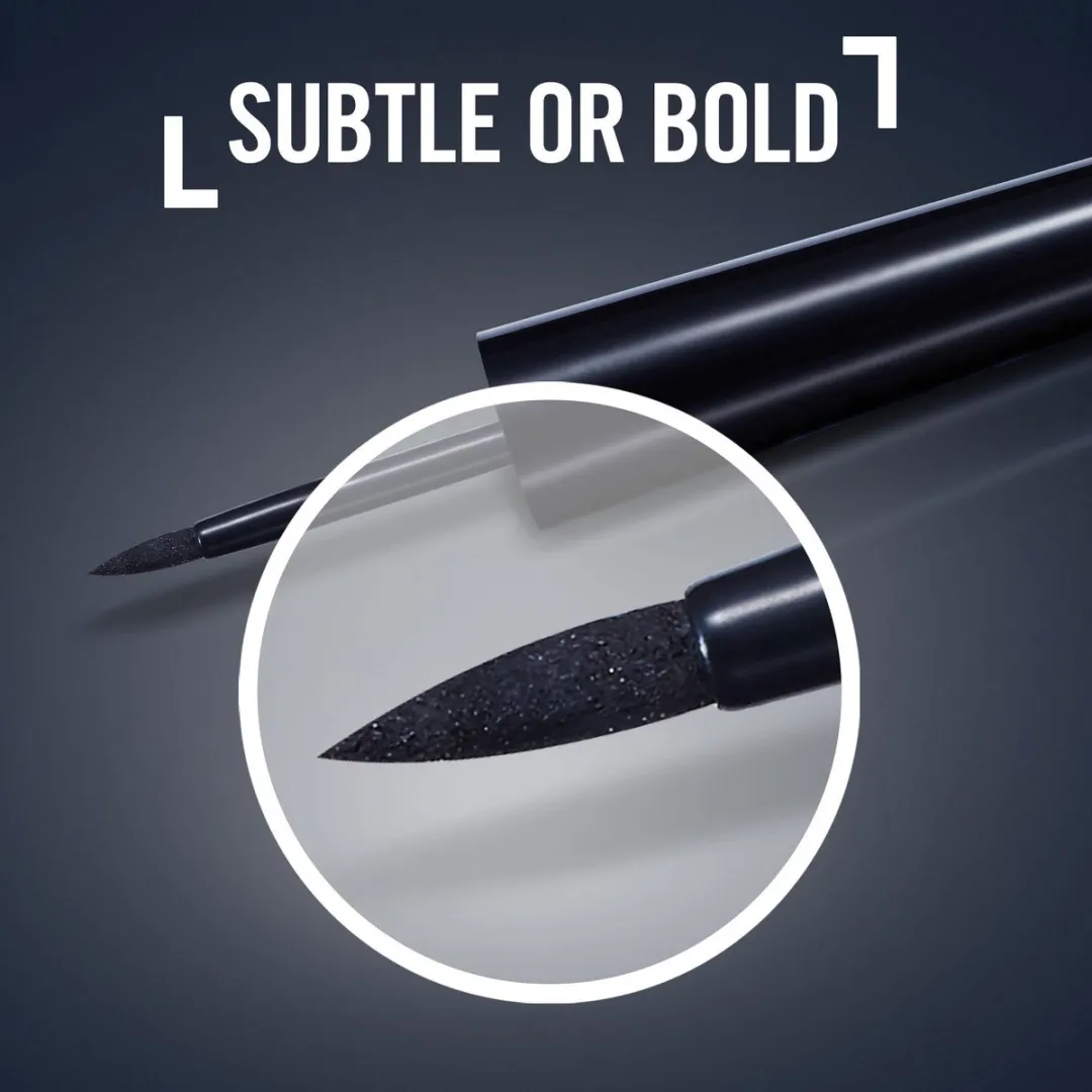 Rimmel London Exaggerate Eyeliner 01 Black - 7g