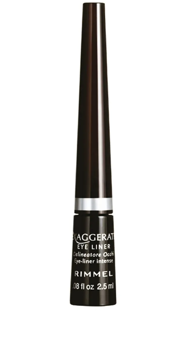 Rimmel London Exaggerate Eyeliner 01 Black - 7g
