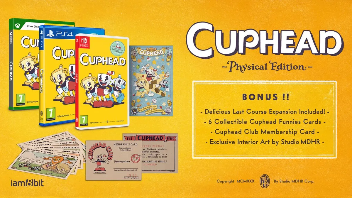 Plaion Cuphead - Xbox One - 2 Spelers Offline