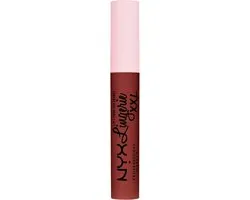 NYX Lip Lingerie XXL Matte Lipstick Strups Up - Bruin