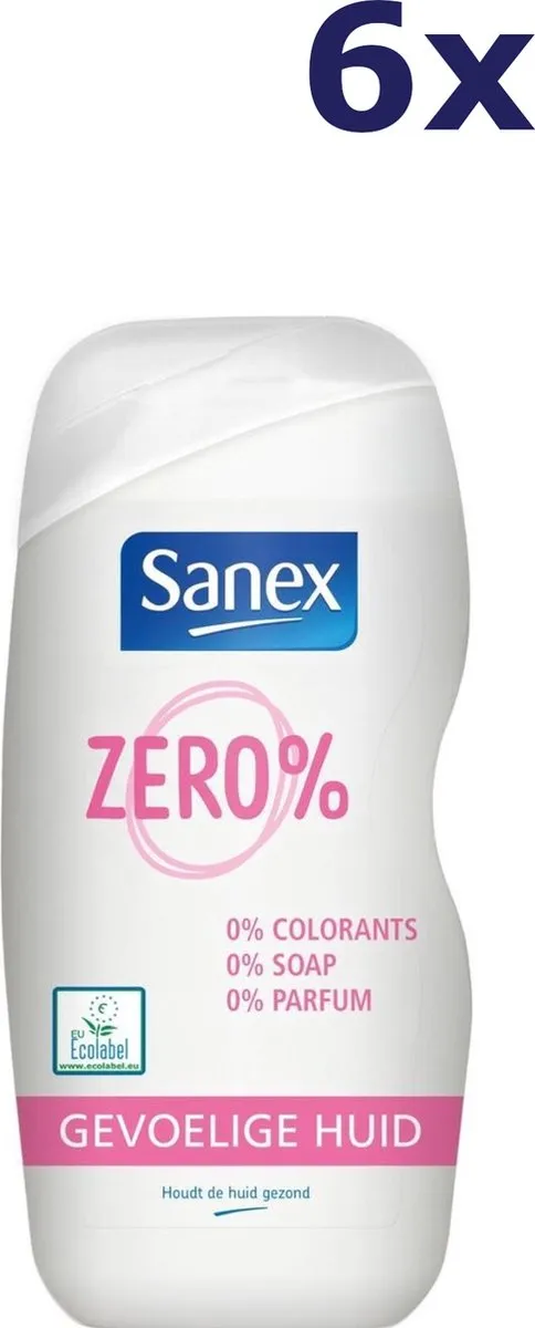 Sanex Douchegel Zero% Sensitive Skin 400ml