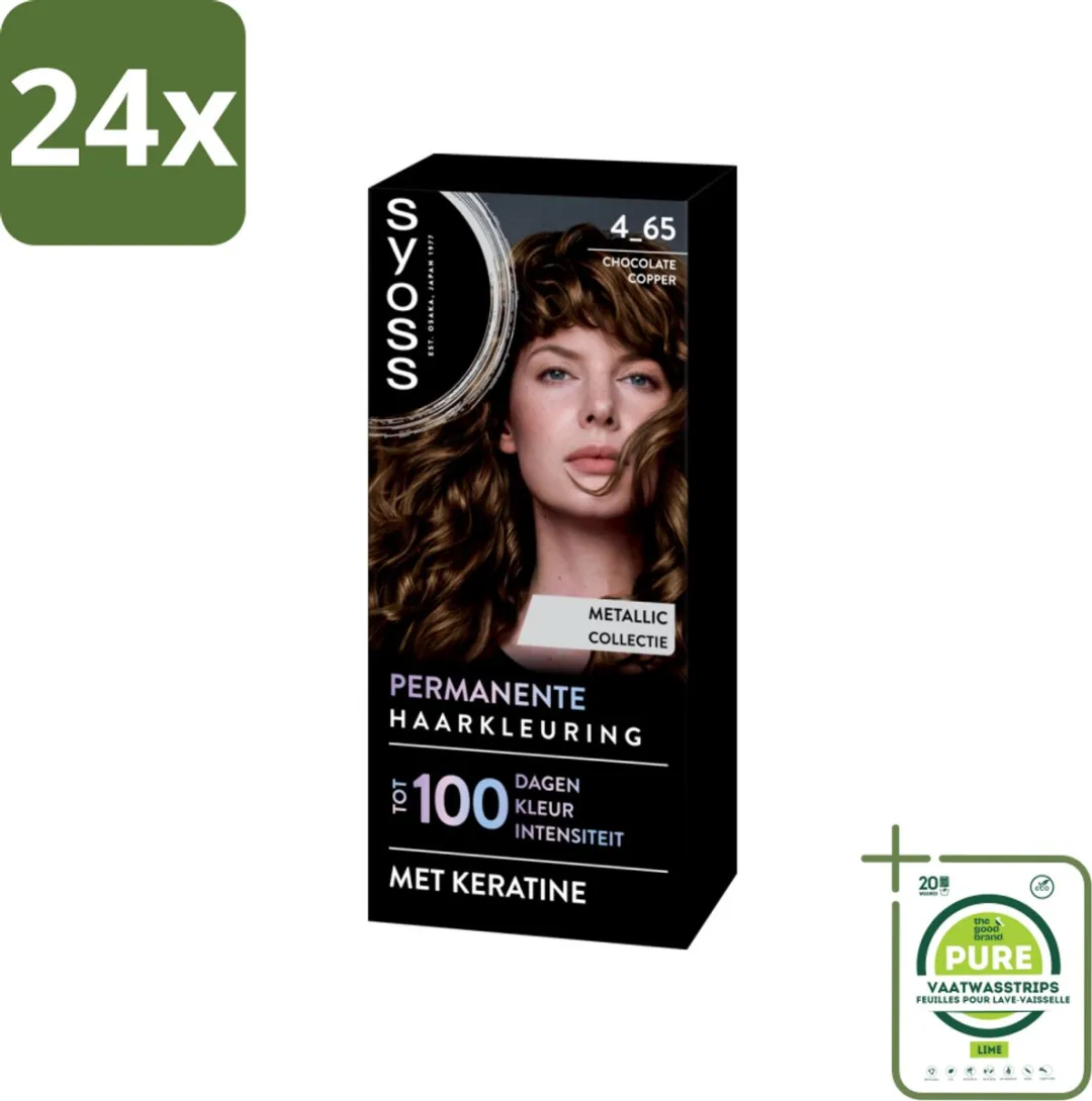 SYOSS Permanent Haarkleuring 4-65 Chocolate Copper