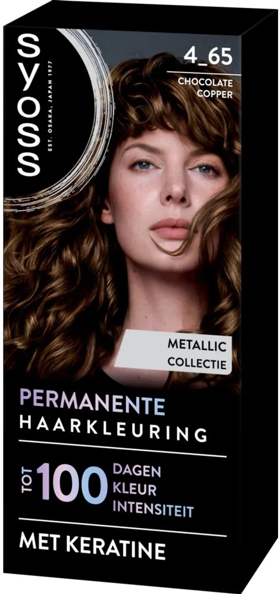 SYOSS Permanent Haarkleuring 4-65 Chocolate Copper - 24 Stuks