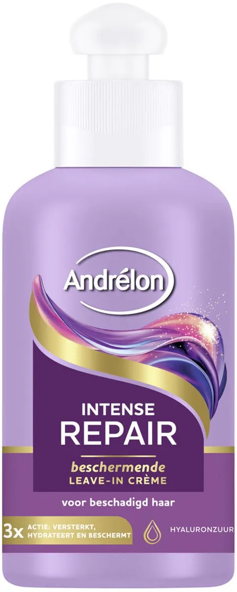 Andrélon Intense Repair Leave-in Crème 200ml - 12 Stuks