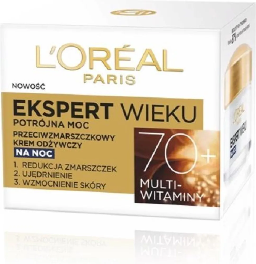 L'Oréal Paris Age Specialist Wieku 70+ Nachtcrème 50ml