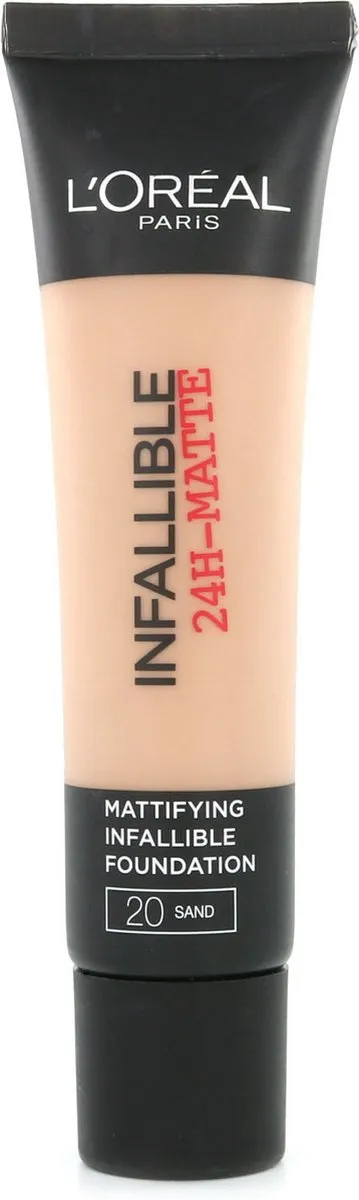 L'Oréal Paris Infallible Matte Foundation 20 Sand - 35ml
