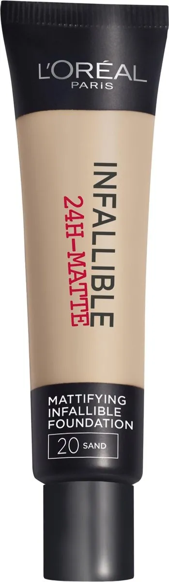 L'Oréal Paris Infallible Matte Foundation 20 Sand - 35ml