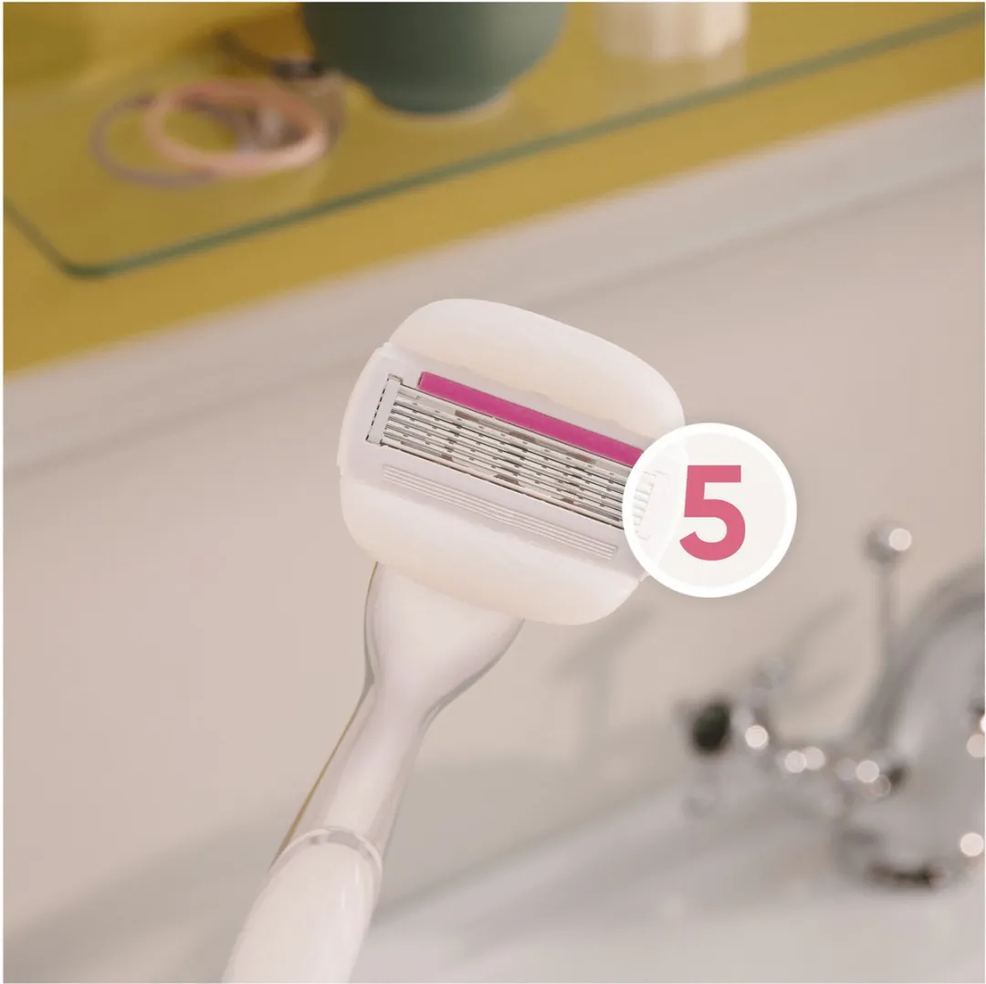 Gillette Venus ComfortGlide Sugarberry Navulmesjes - 5 Bladen - 3 Stuks