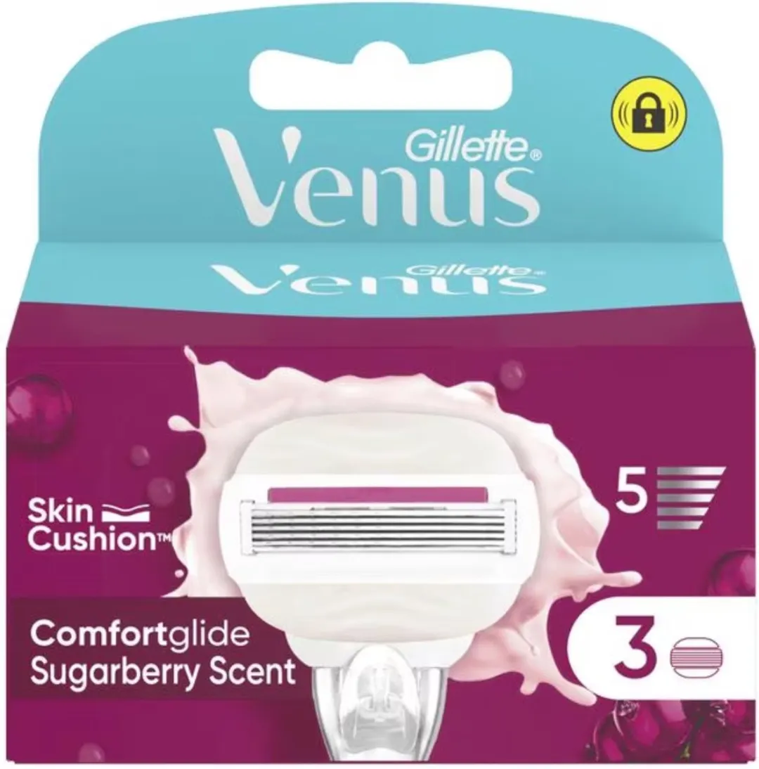 Gillette Venus ComfortGlide Sugarberry Navulmesjes
