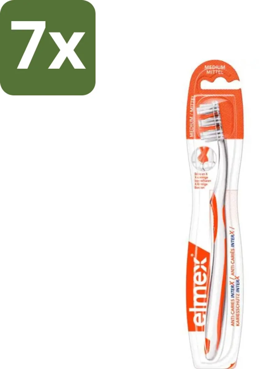 Elmex InterX Tandenborstel Medium