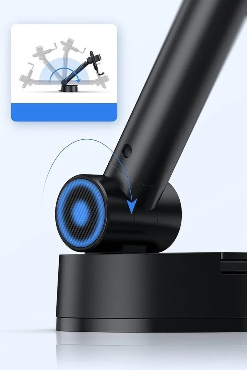 Baseus Simplism GSM Houder Auto - Universeel 6.5" - Zwart