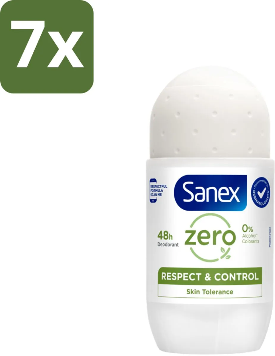 Sanex Deodorant Roller Zero% Normal Skin 50ml