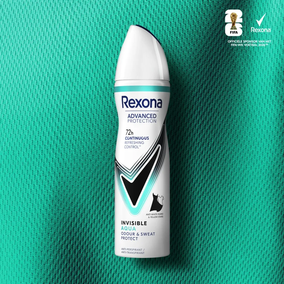 Rexona Women Advanced Protection Invisible Aqua Anti-transpirant Spray - 6x150ml
