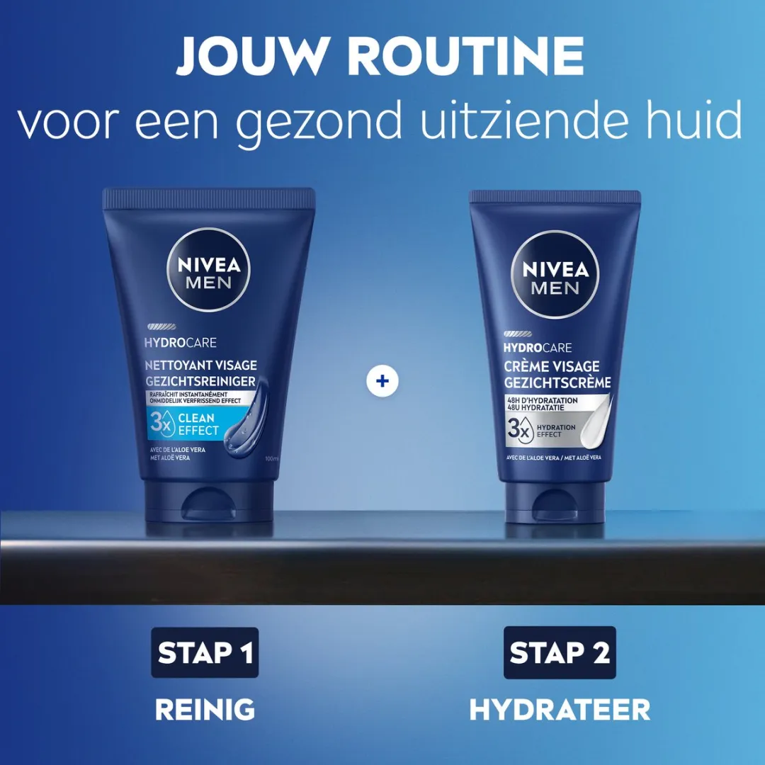 NIVEA MEN Hydrocare Gezichtsreiniger 150ml - afbeelding 6 van 6