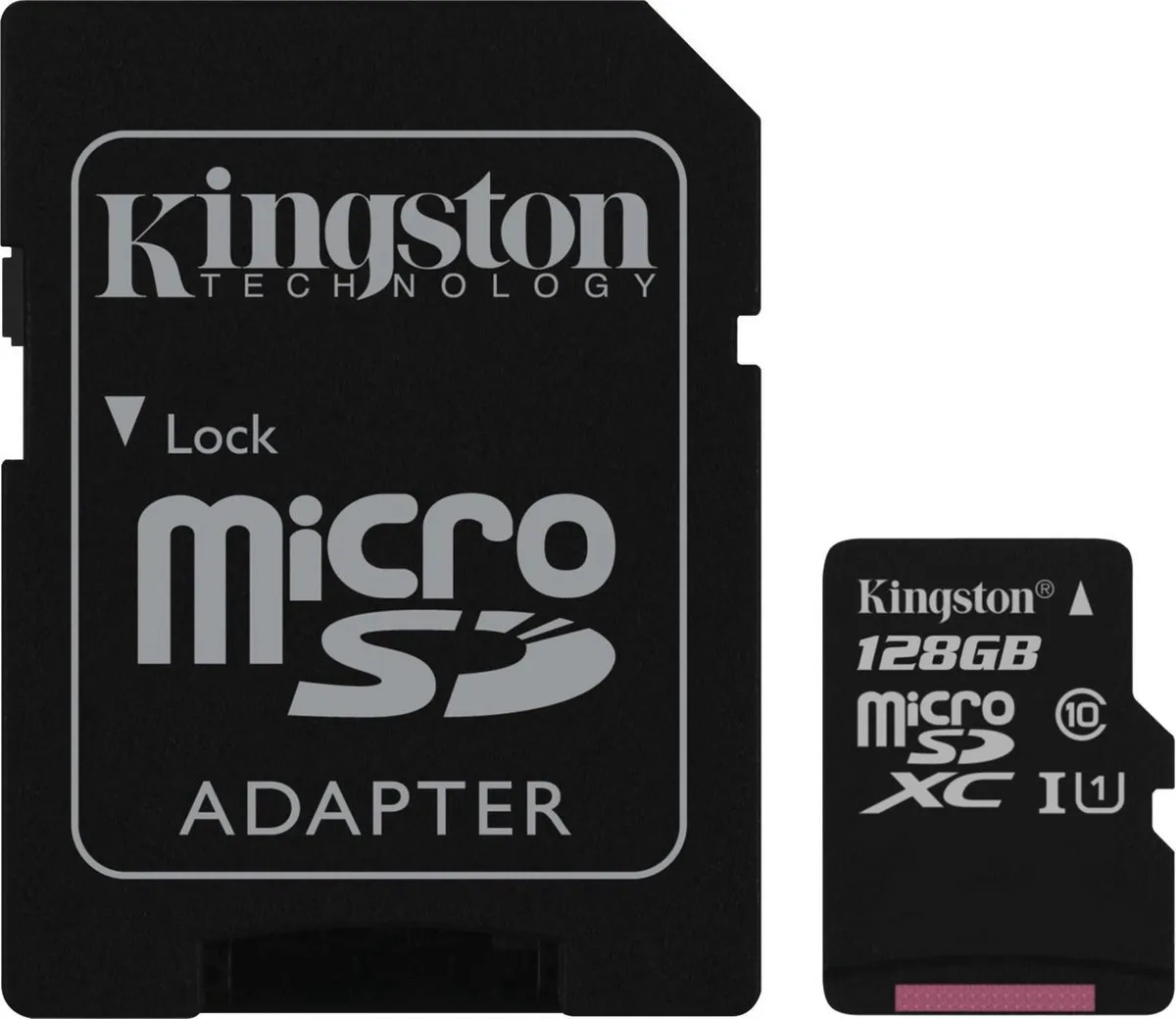 Kingston 128GB Micro SDXC UHS-I FlashCard SDCX10/128GB