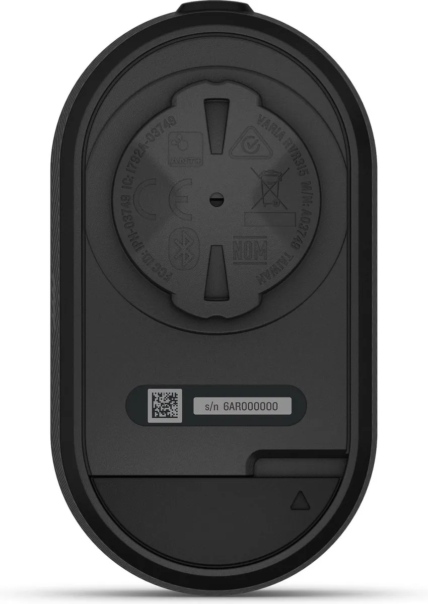Garmin Varia RVR315 Achteruitkijkradar - Zwart - afbeelding 3 van 6