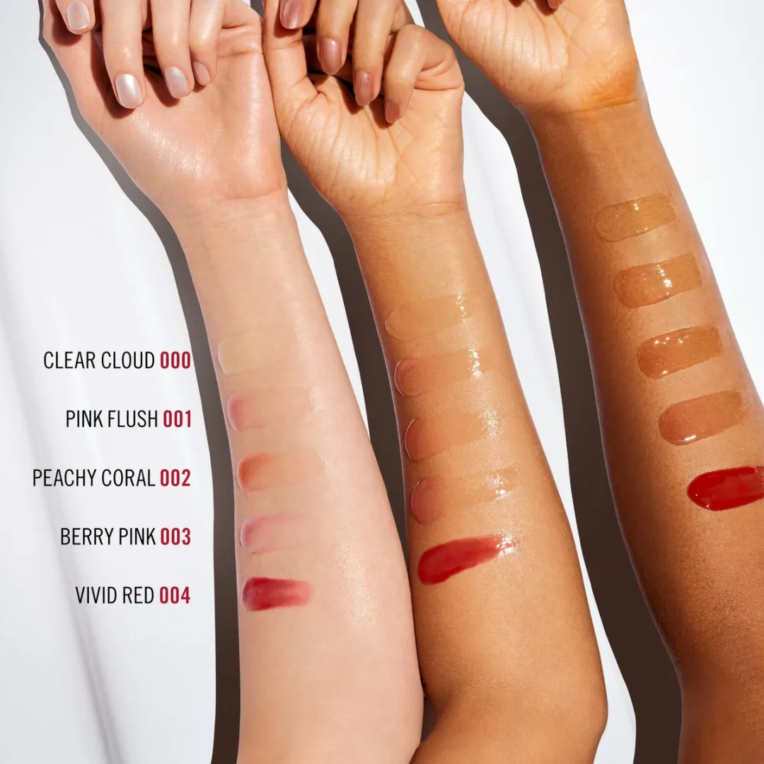 Rimmel London Stay Glossy Lip Care 4.5ml - 3 Stuks - Peachy Coral