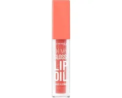 Rimmel London Stay Glossy Lip Care 4.5ml - 3 Stuks - Peachy Coral