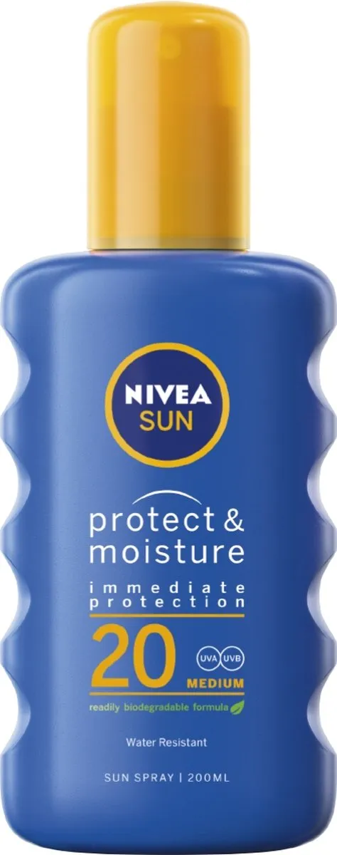 NIVEA Sun Protect & Moisture 20 SPF 200ml