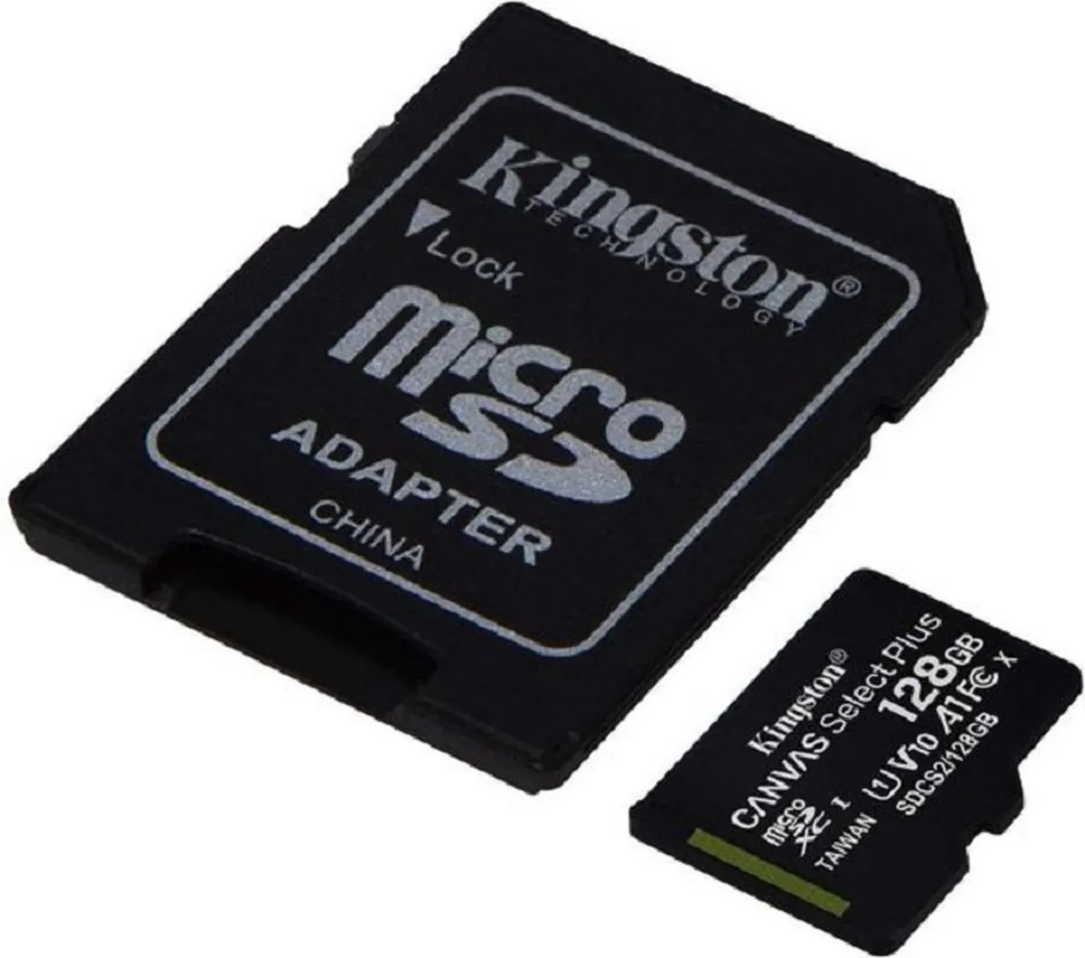 Kingston Canvas Select Plus MicroSDXC 128GB - incl. SD-adapter