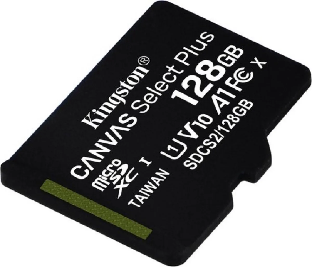 Kingston Canvas Select Plus MicroSDXC 128GB - incl. SD-adapter