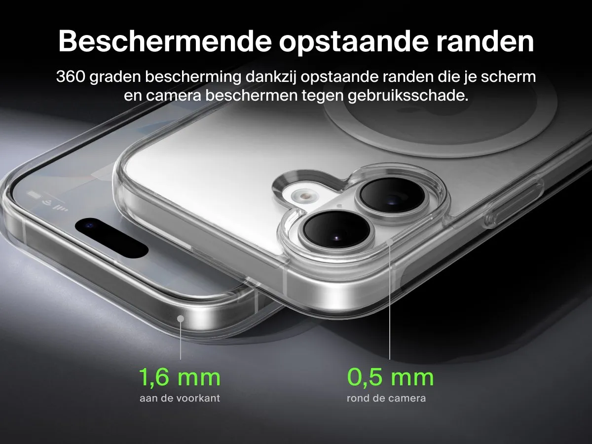 Belkin SheerForce Clear Hoesje MSA030HQCL - iPhone 17 - Transparant