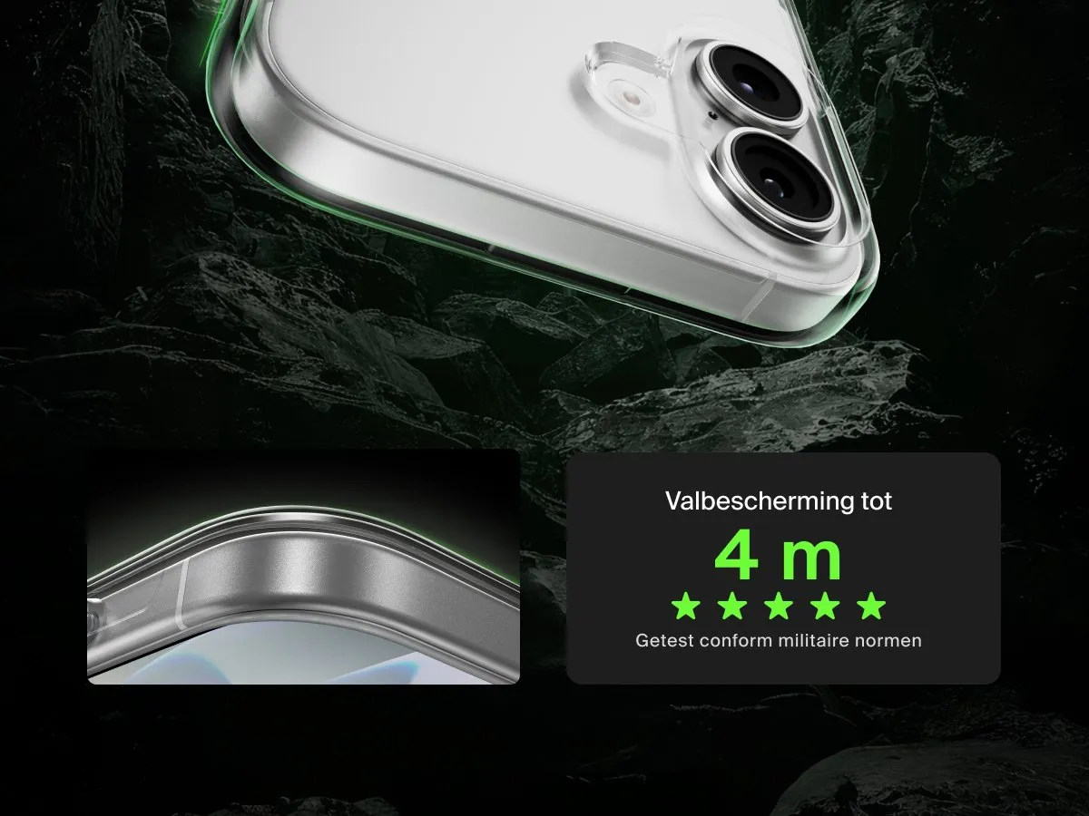 Belkin SheerForce Clear Hoesje MSA030HQCL - iPhone 17 - Transparant