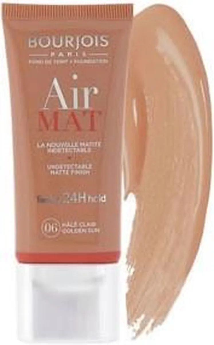 Bourjois Fond de Teint Air Mat 24H 06 Hâlé Clair - 30ml - afbeelding 6 van 6